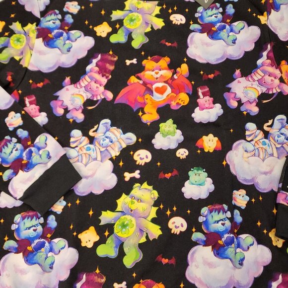 Cakeworthy Care Bears x Universal Monsters Unisex Crewneck Sweatshirt Size 2XL - Picture 3 of 13